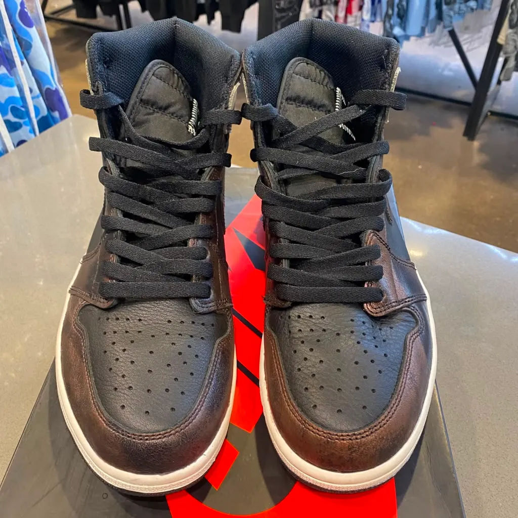 Jordan 1 Retro High Light Army Rust Shadow Patina Size 11 555088-033 - Pre-Owned