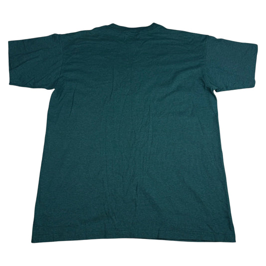 Vintage McDonald's Green Logo Promo Striped T-Shirt - Used/Worn