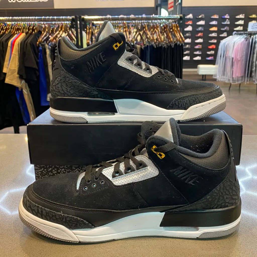 Jordan 3 Retro Tinker Black Cement Gold Size 11.5 CK4348-007 - Pre-Owned