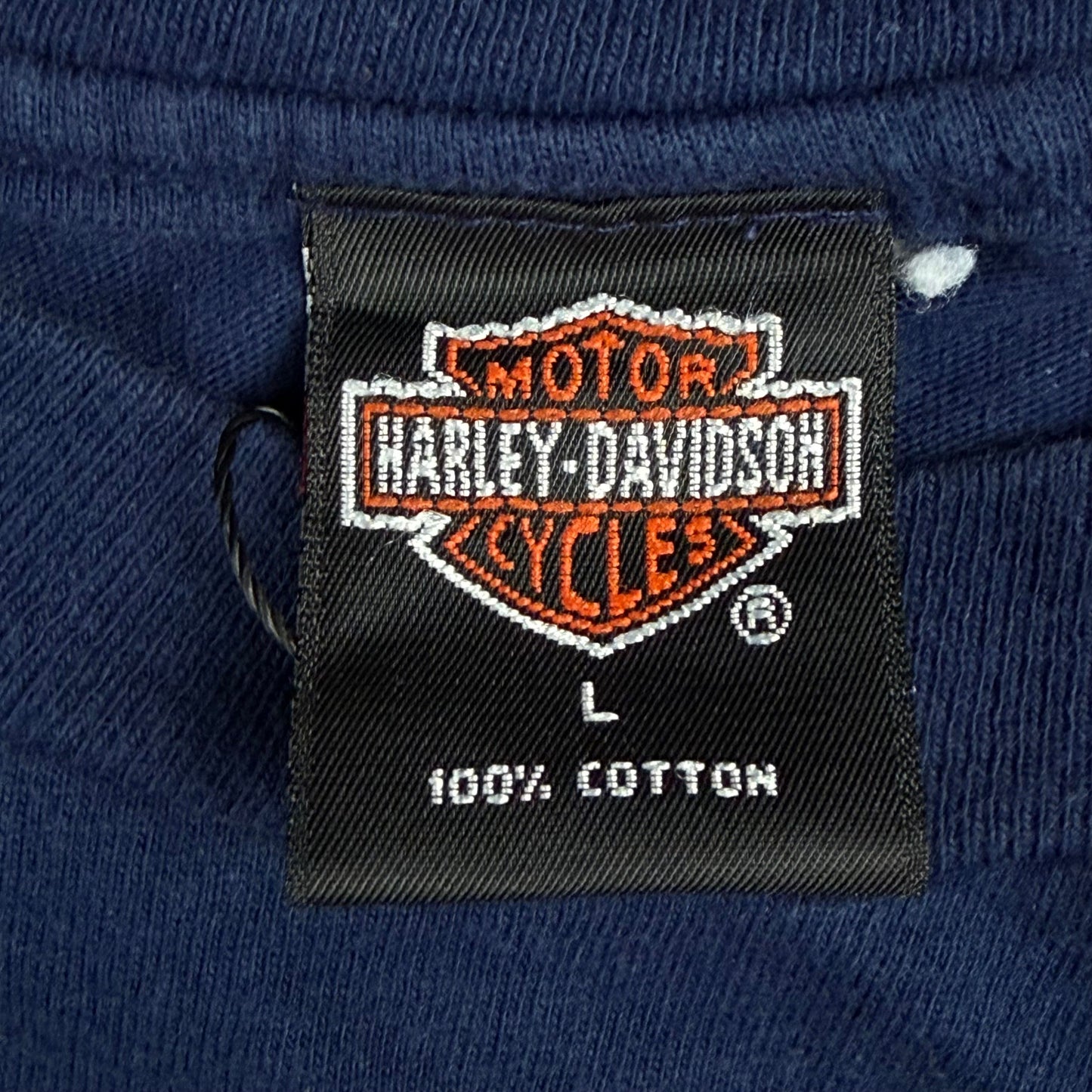 Vintage 1995 Harley-Davidson Texas USA Single-Stitch T-Shirt - Used/Worn