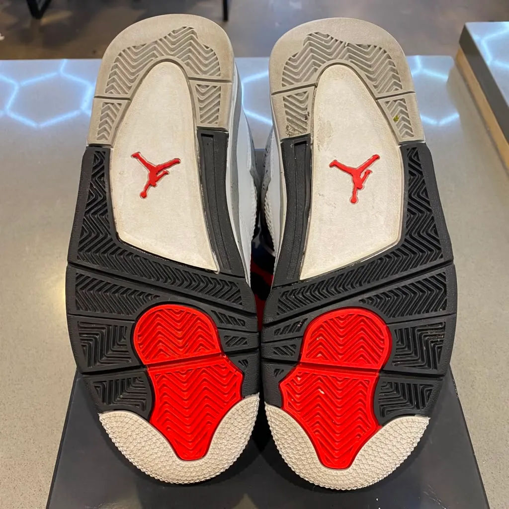 Jordan 4 Retro White Cement (2025) (GS) Size 5.5Y IB4171-100 - Pre-Owned