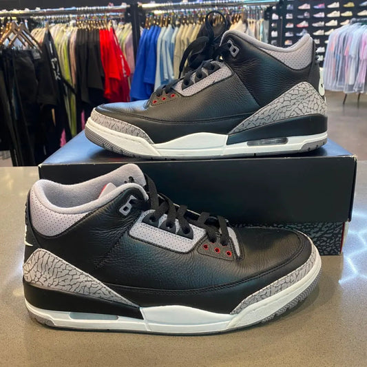 Jordan 3 Retro OG Black Cement (2024) Size 11 DN3707-010 - Pre-Owned
