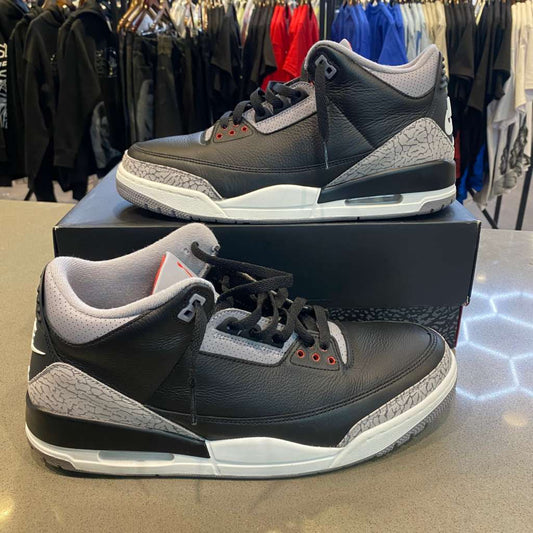 Jordan 3 Retro OG Black Cement (2024) Size 12 DN3707-010 - Pre-Owned