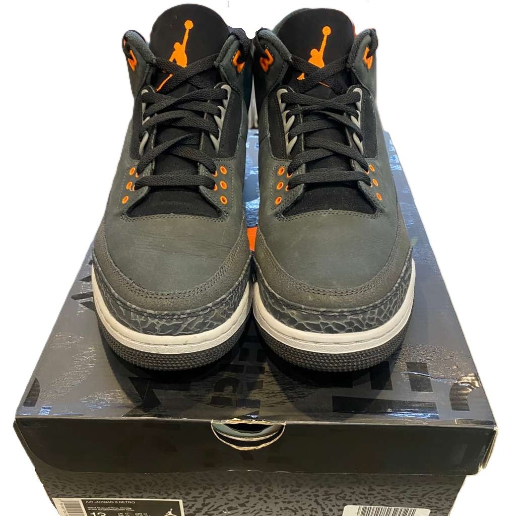 Jordan 3 Retro Fear Pack (2023) - Pre-Owned