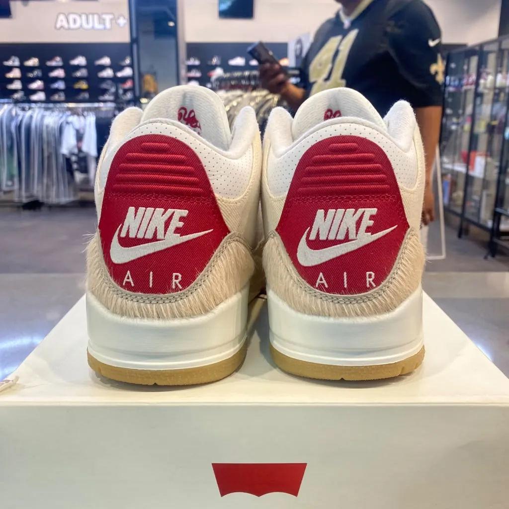 Jordan 3 Retro Levi’s Lunar New Year Size 8 IR0910-400 - Pre-Owned
