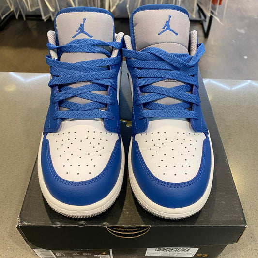 Jordan 1 Low True Blue (GS) - Pre-Owned