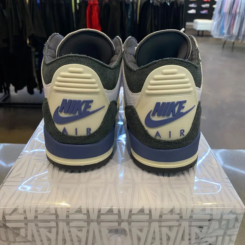 Jordan 3 Retro OG SP A Ma Maniére Diffused Blue Size 9.5 HV8571-100 - Pre-Owned