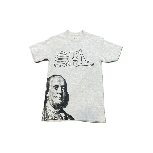 SDL G Crown Logo Benjamin Tee Grey/Black