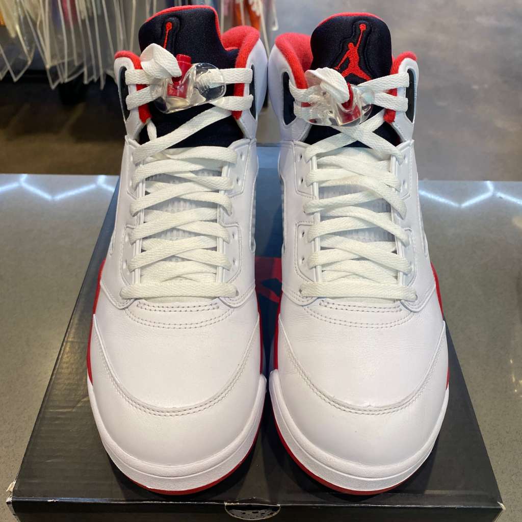 Jordan 5 Retro Fire Red Black Tongue (2025) - Pre-Owned