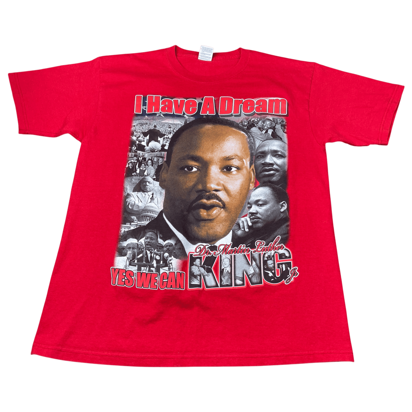 Vintage Martin Luther King Jr. "I Have A Dream" Rap-Style T-Shirt - Used/Worn