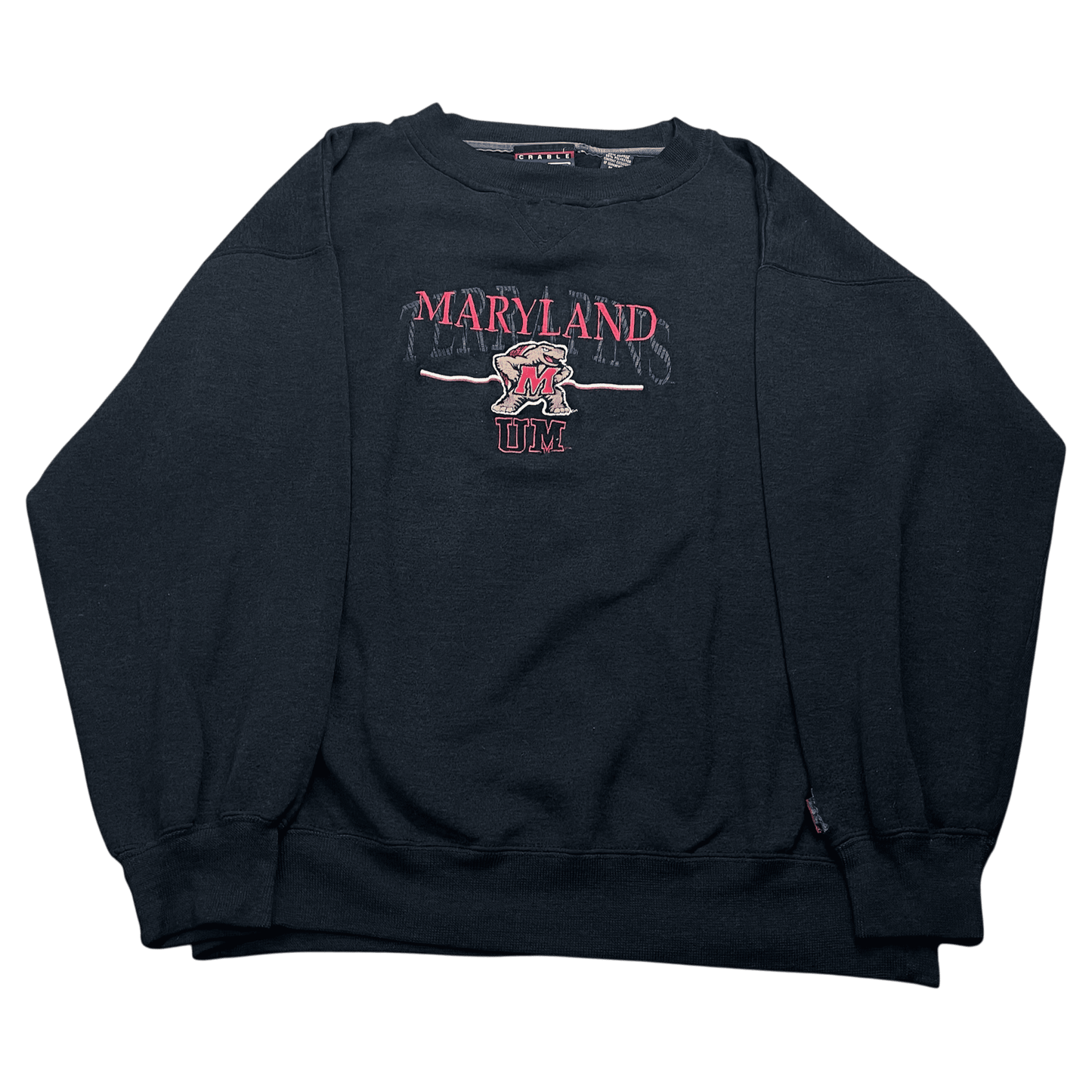 Vintage UM Maryland Terrapins Crewneck Sweatshirt - Used/Worn