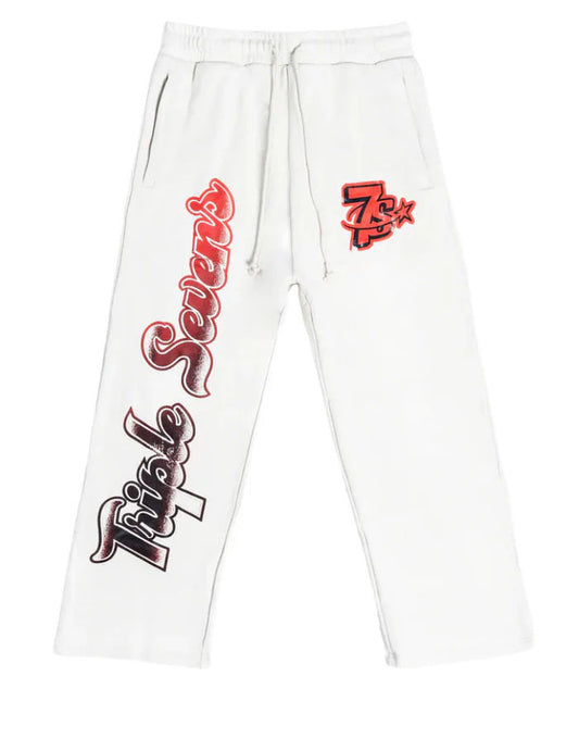 Triple Sevens All Star Sweatpants White