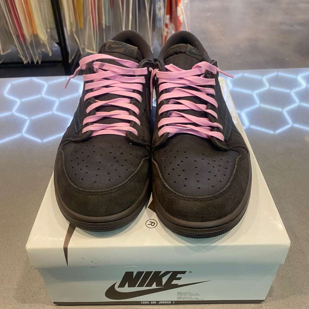 Jordan 1 Retro Low OG SP Travis Scott Velvet Brown - Pre-Owned