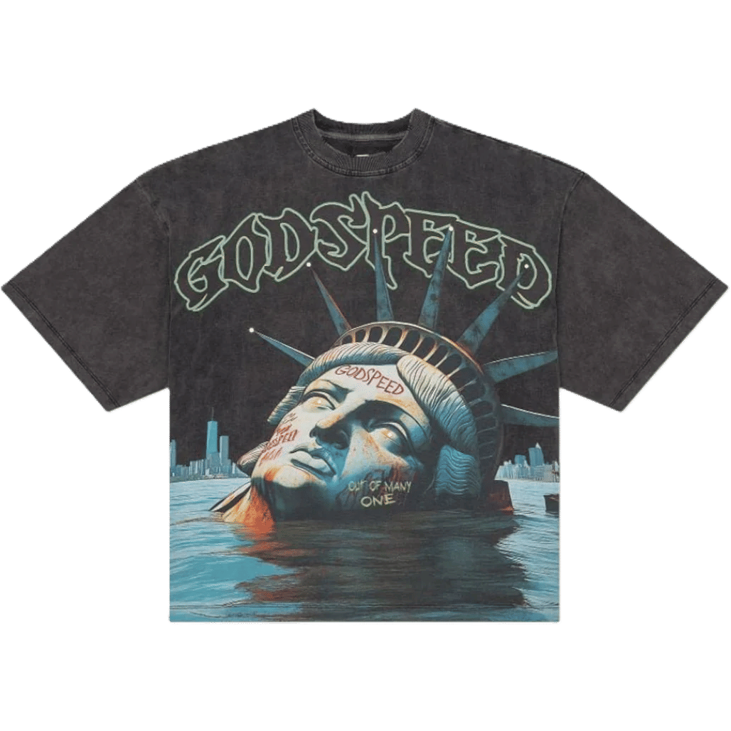 Godspeed Sunken Liberty Tee Black Wash