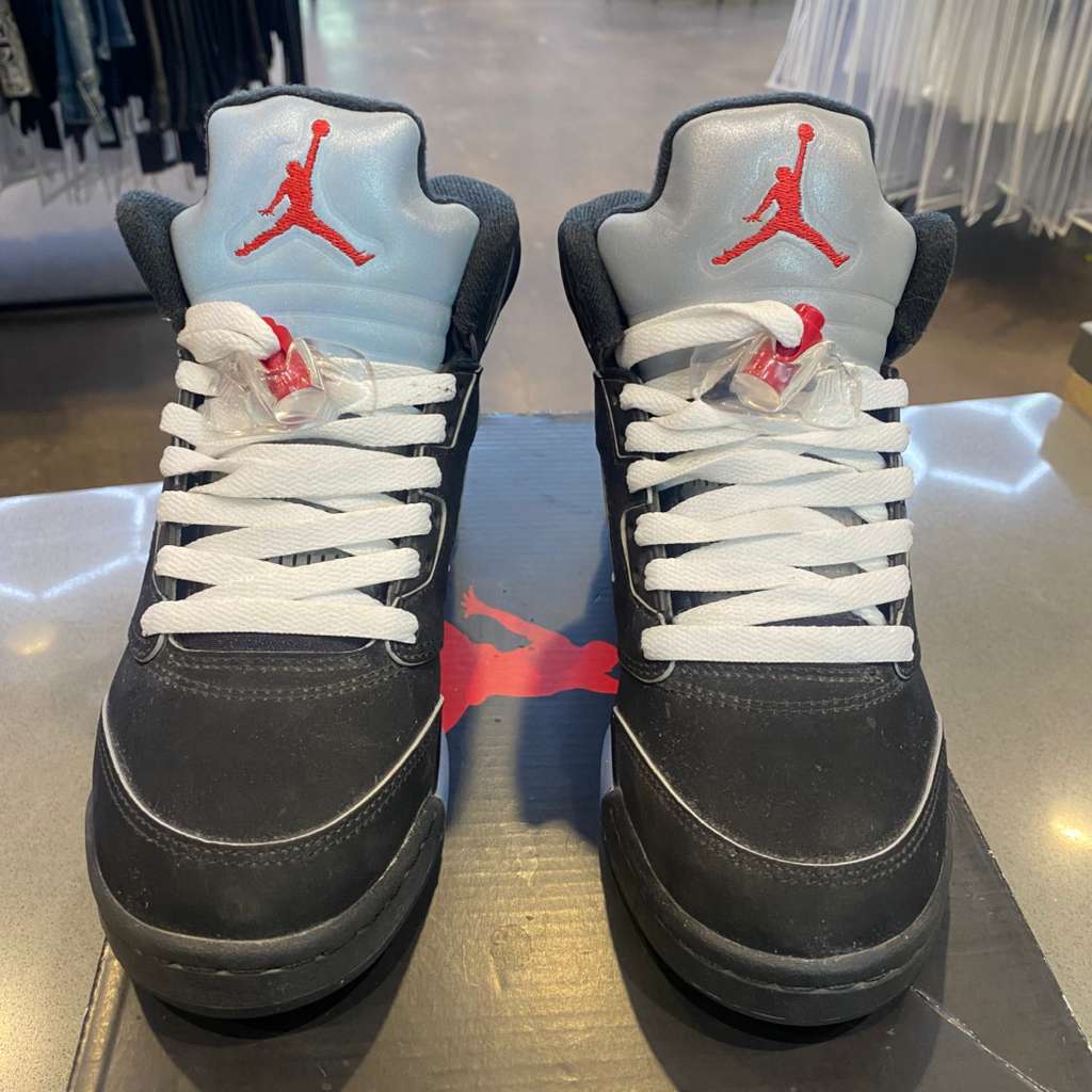 Jordan 5 Retro OG Black Metallic Reimagined (GS) Size 4.5Y HF3976-001 - Pre-Owned