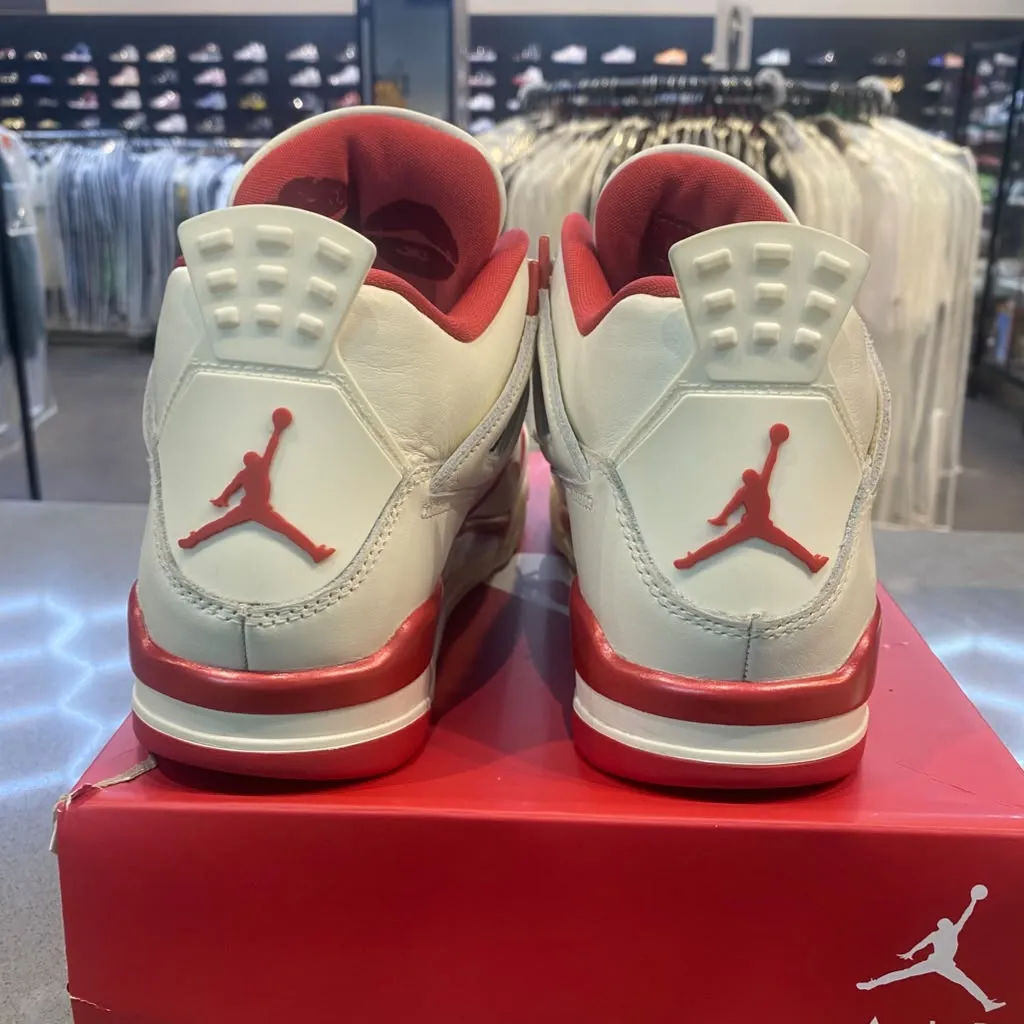 Jordan 4 Retro Valentine's Day Sierra Red (Women's) Size 7.5W HV0823-108 - Pre-Owned