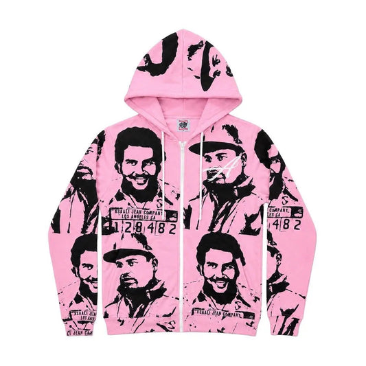 Asaali OG Cartel Hoodie Baby Pink