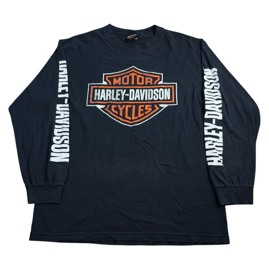 Vintage Harley-Davidson Logo Long-Sleeve T-Shirt - Used/Worn