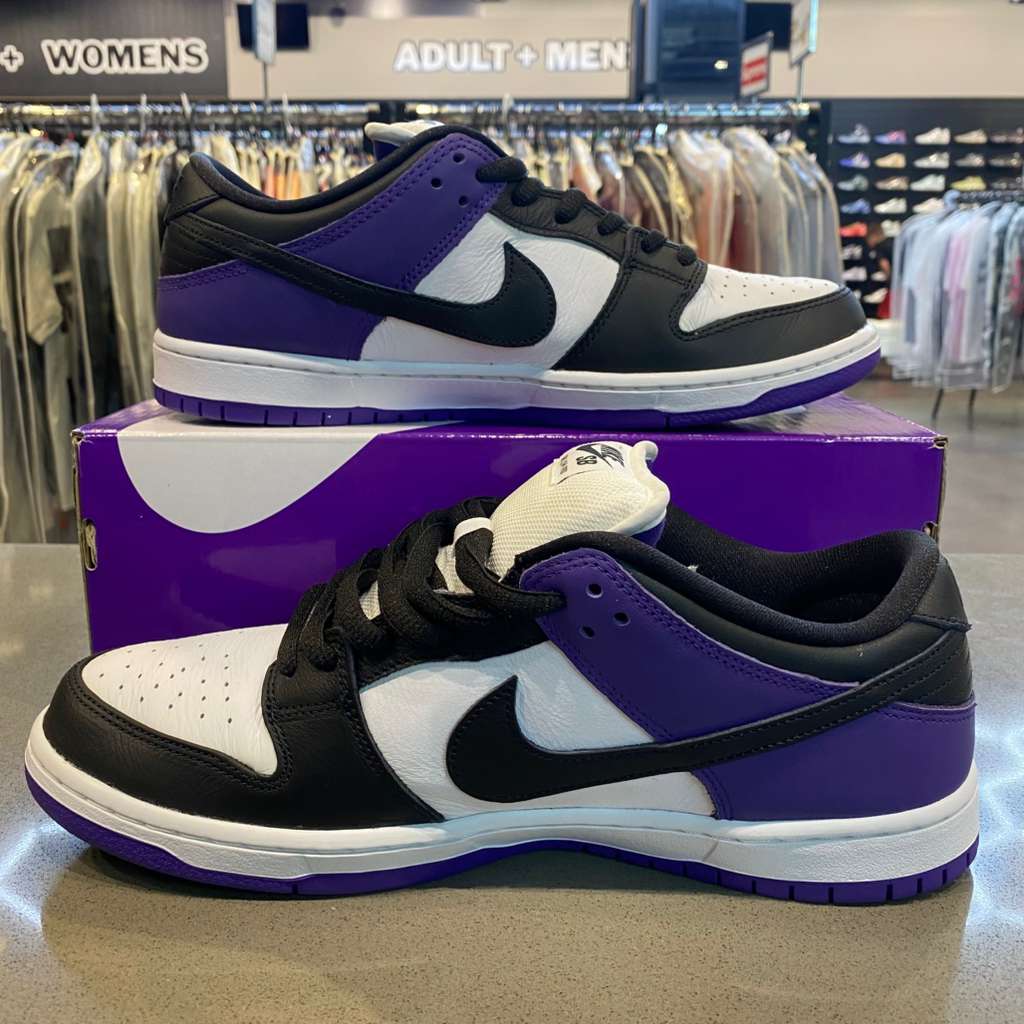 Nike SB Dunk Low Court Purple (2021/2024) Size 11 BQ6817-500 - Pre-Owned