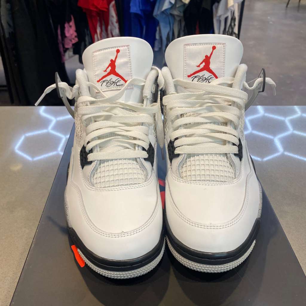 Jordan 4 Retro White Cement (2025) Size 12 FV5029-100 - Pre-Owned