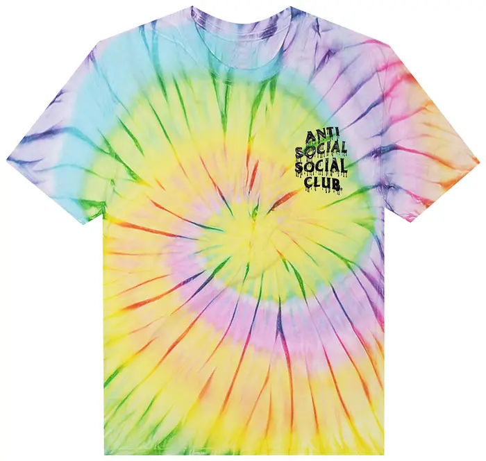 Anti Social Social Club Mind Melt Tee Tie Dye