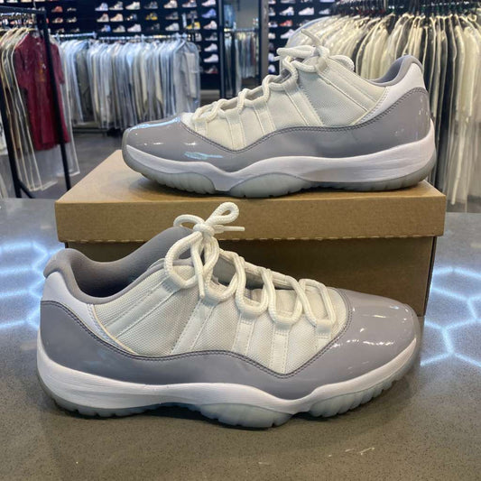 Jordan 11 Retro Low Cement Grey Size 10.5 AV2187-140 - Pre-Owned (Replacement Box)