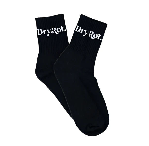 Dry Rot Classic Sock Black