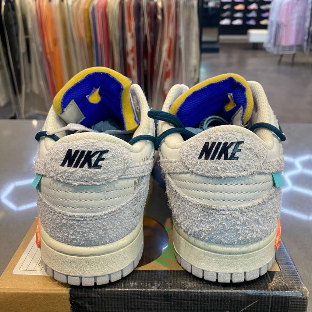 Nike Dunk Low Off-White Lot 16 Size 7.5 DJ0950-111 - Pre-Owned