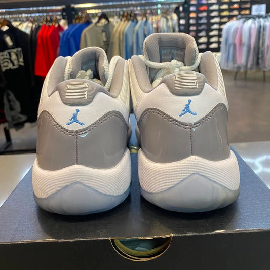 Jordan 11 Retro Low Cement Grey (GS) Size 6.5Y 528896-140 - Pre-Owned