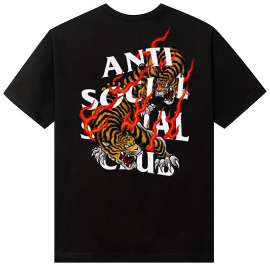Anti Social Social Club Tiger Blood T-Shirt Black