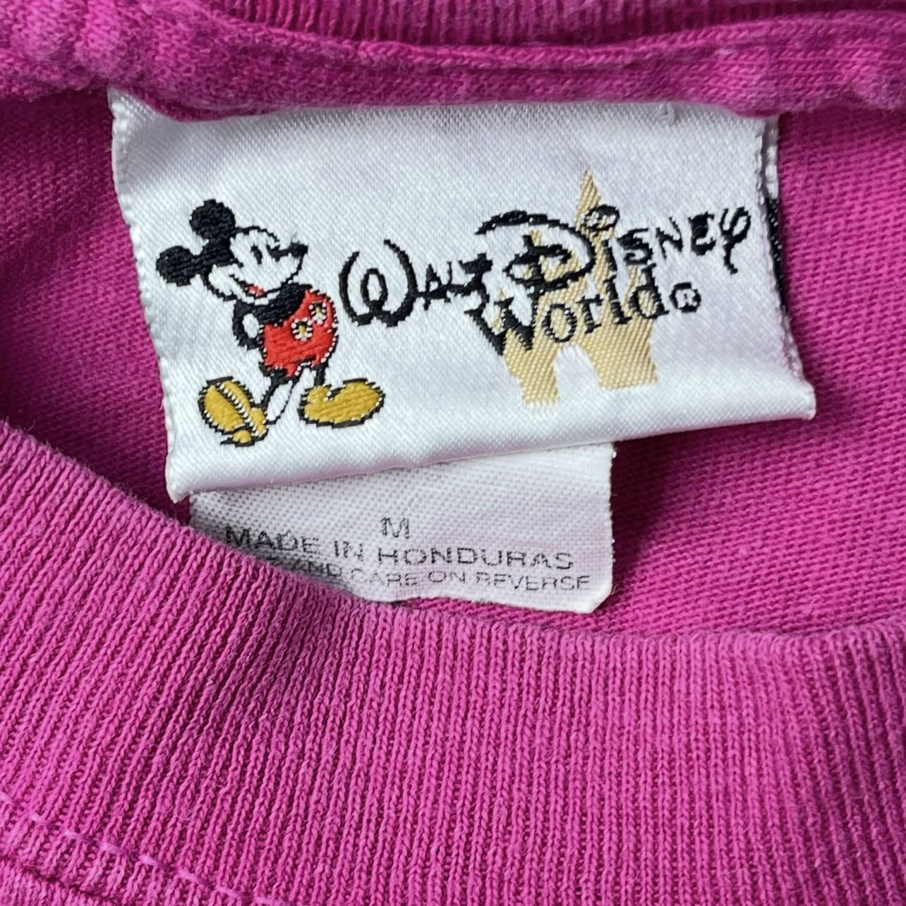 Vintage Walt Disney World Cast Logo T-Shirt - Used/Worn