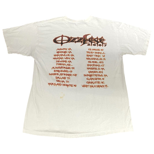 Vintage 2007 OzzFest Band T-Shirt - Used/Worn