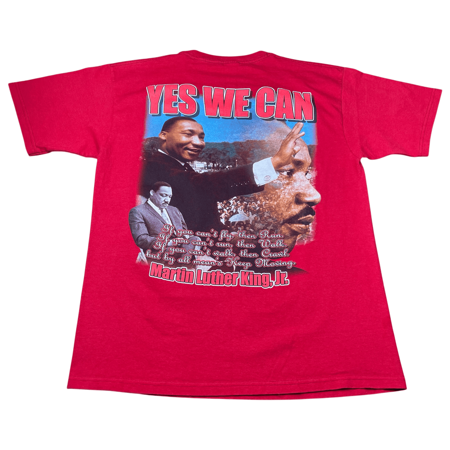 Vintage Martin Luther King Jr. "I Have A Dream" Rap-Style T-Shirt - Used/Worn