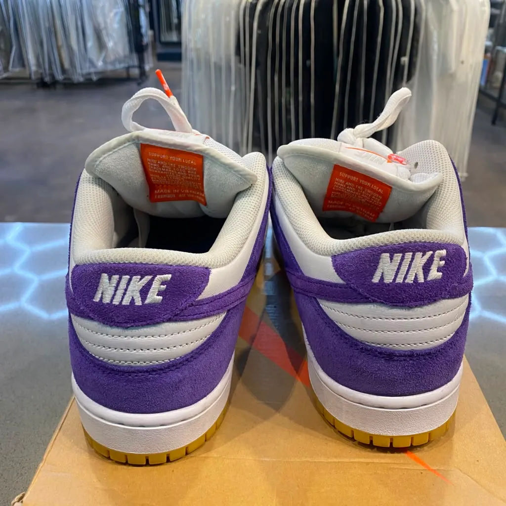 Nike SB Dunk Low Pro ISO Orange Label Court Purple Size 11.5 DV5464-500 - Pre-Owned