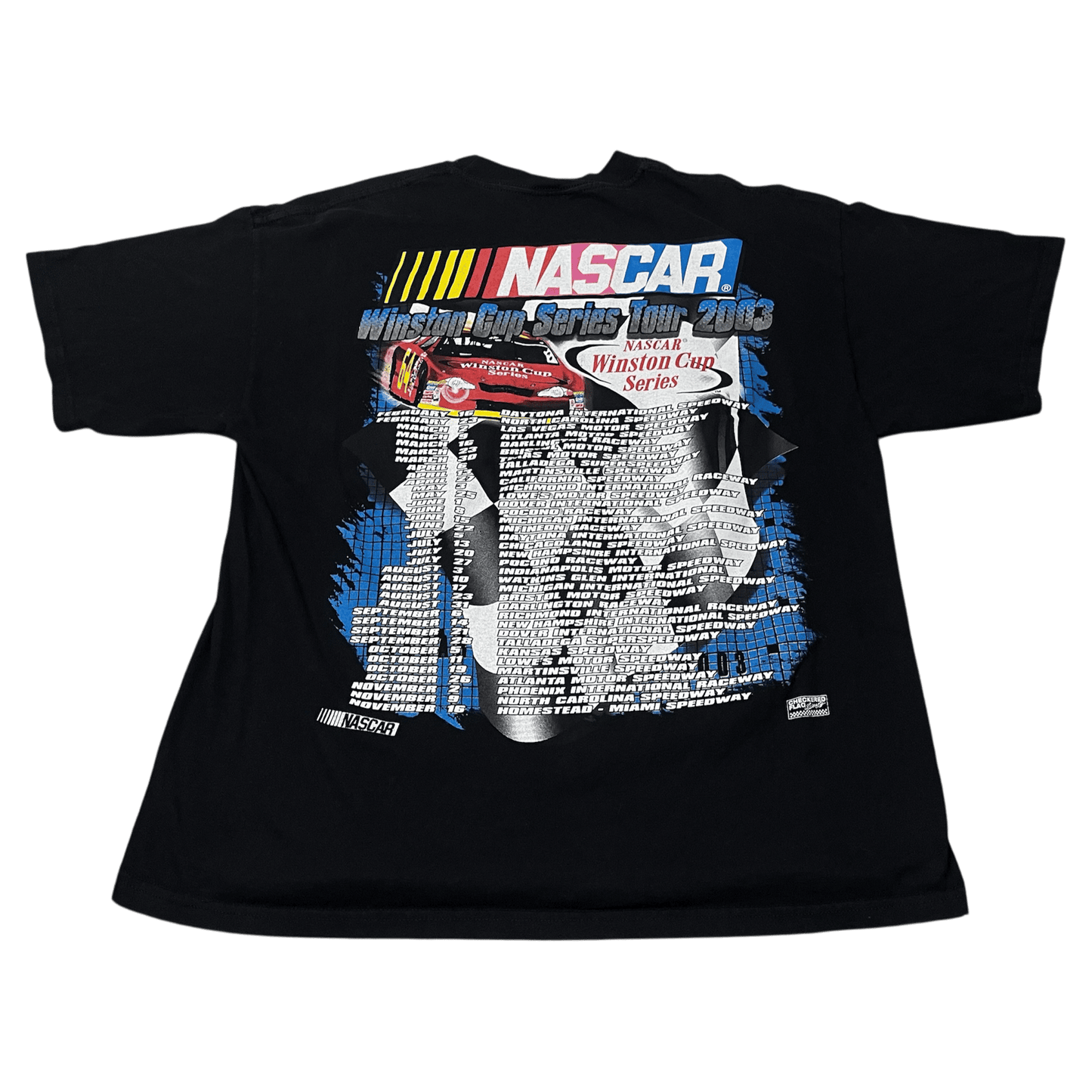 Vintage 2003 NASCAR Winston Cup Racing T-Shirt - Used