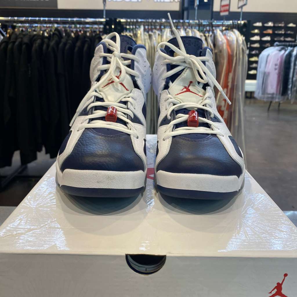 Jordan 6 Retro Olympic (2024) Size 8.5 CT8529-164 - Pre-Owned