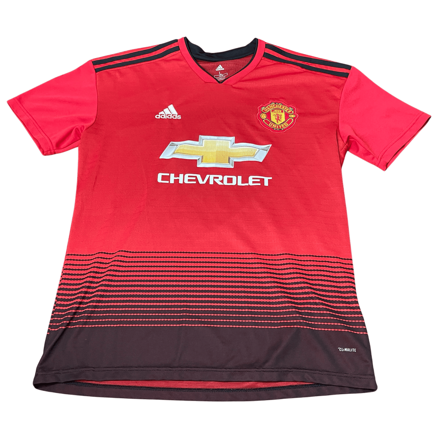 Adidas Lukaku #9 Manchester United 2018-19 Jersey - Used