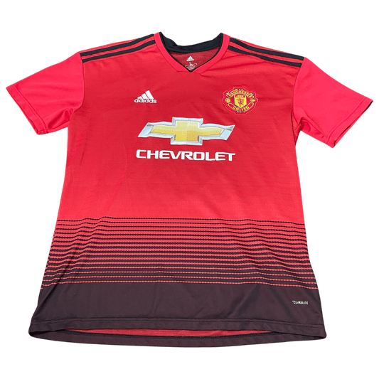 Adidas Lukaku #9 Manchester United 2018-19 Jersey - Used
