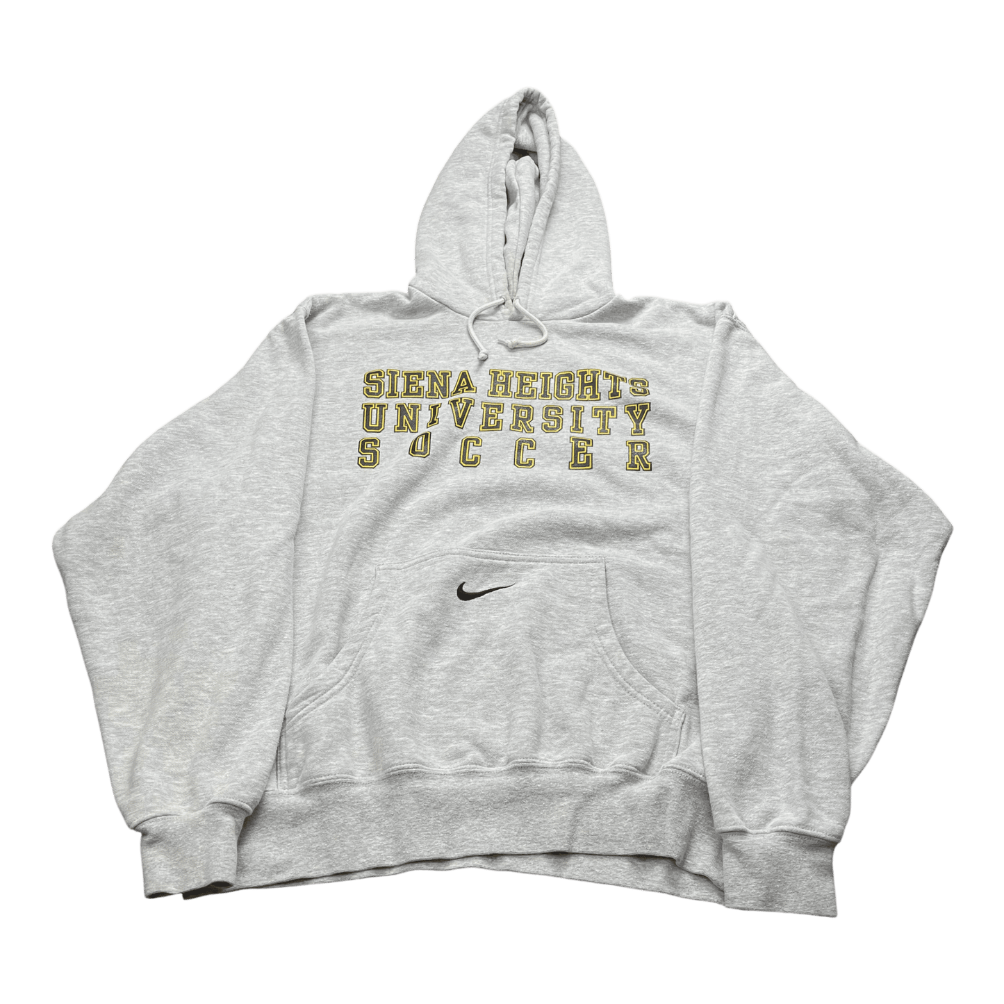 Vintage Nike Center Swoosh Siena Heights University Soccer Hoodie - Used/Worn