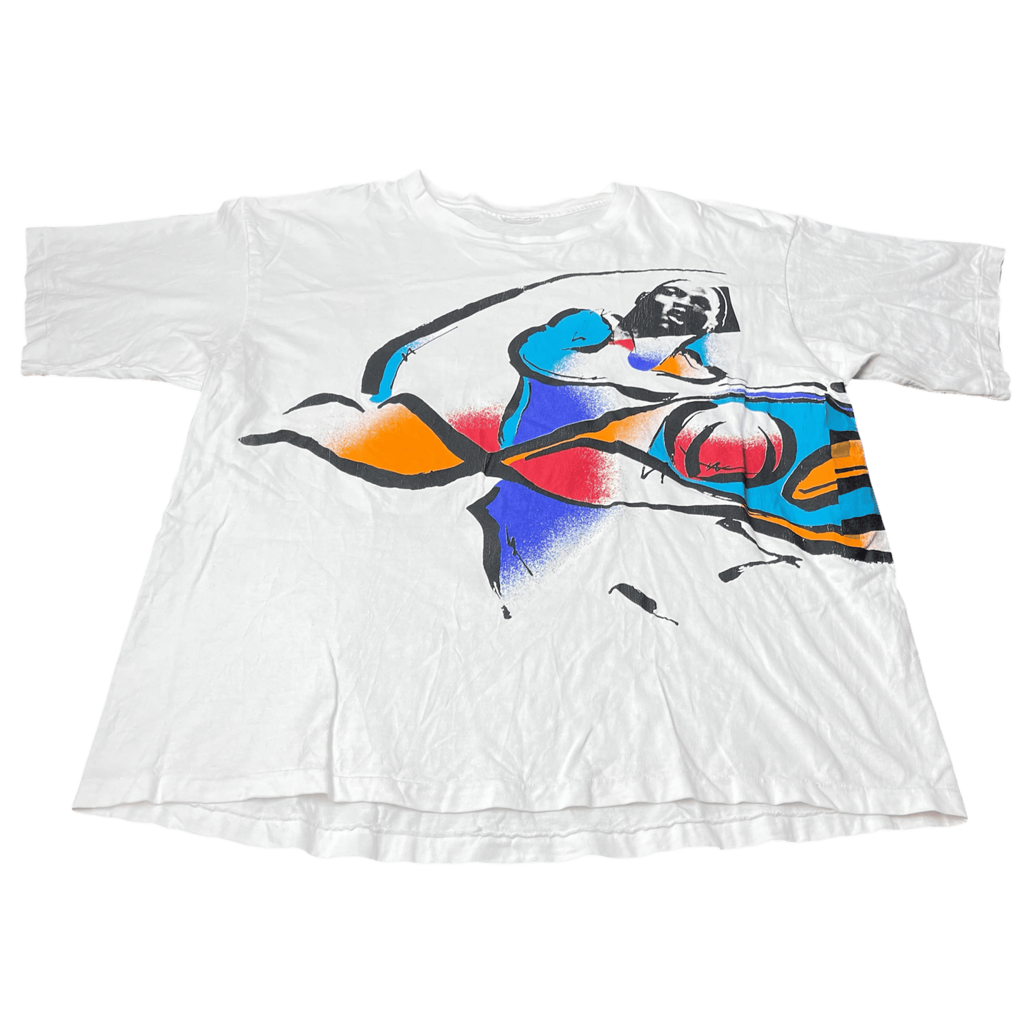 Vintage 1993 Nike Air Jordan AOP T-Shirt - Used/Worn