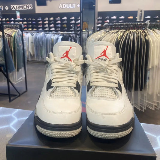 Jordan 4 Retro White Cement (2025) Size 9 FV5029-100 - Pre-Owned
