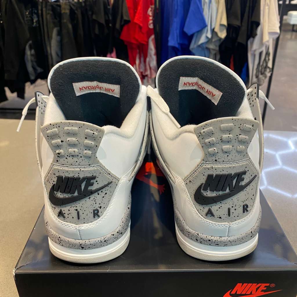 Jordan 4 Retro White Cement (2025) Size 12 FV5029-100 - Pre-Owned