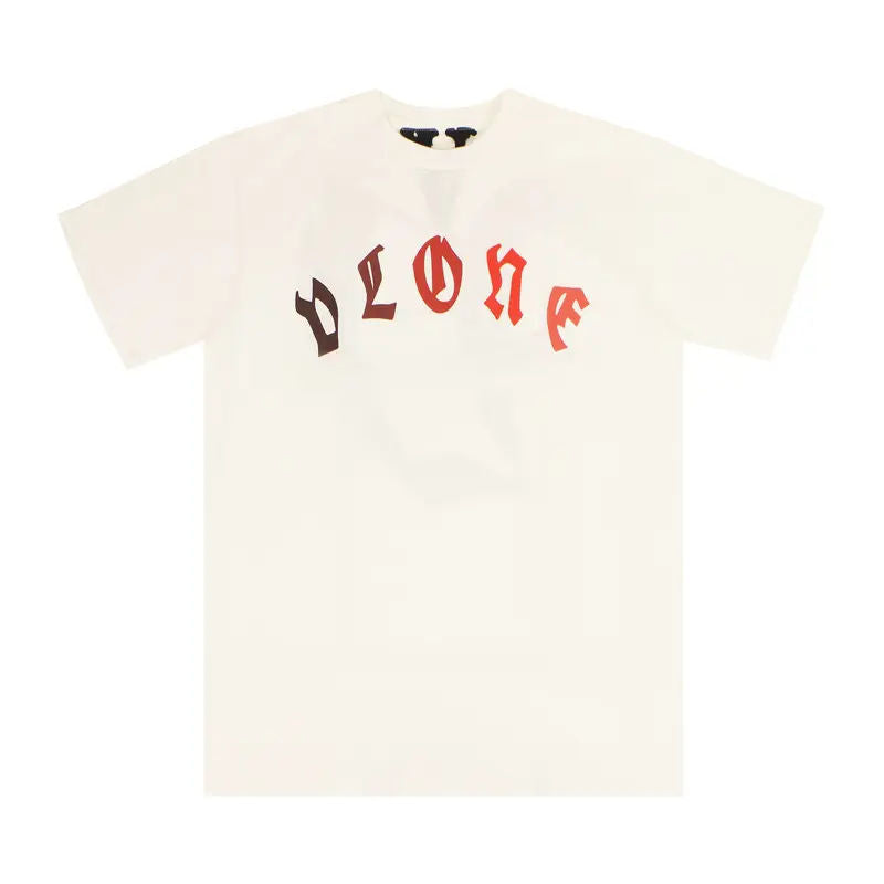 VLONE Logo Tee White/Marrow Red'