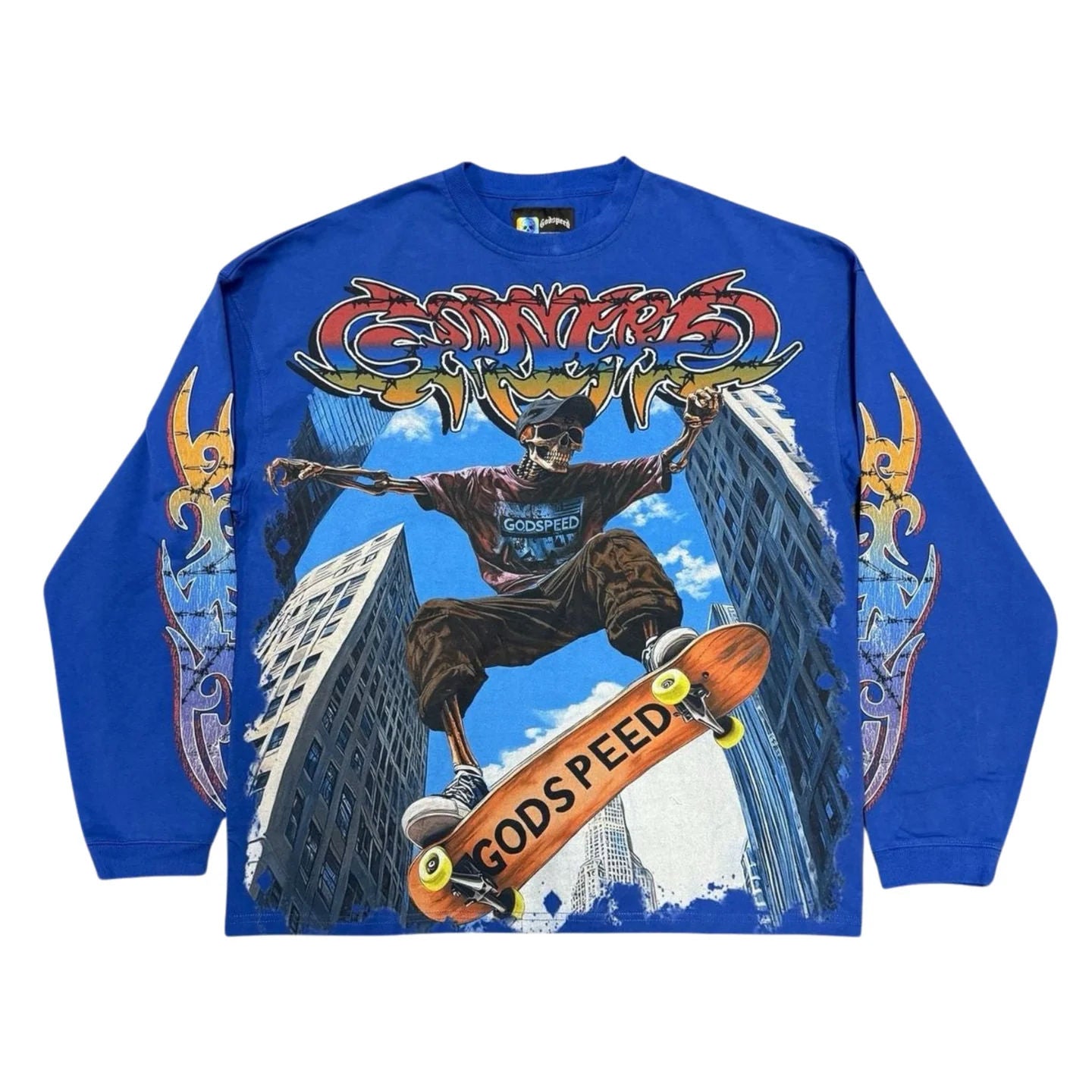 Godspeed Ollie L/S Tee Royal Blue