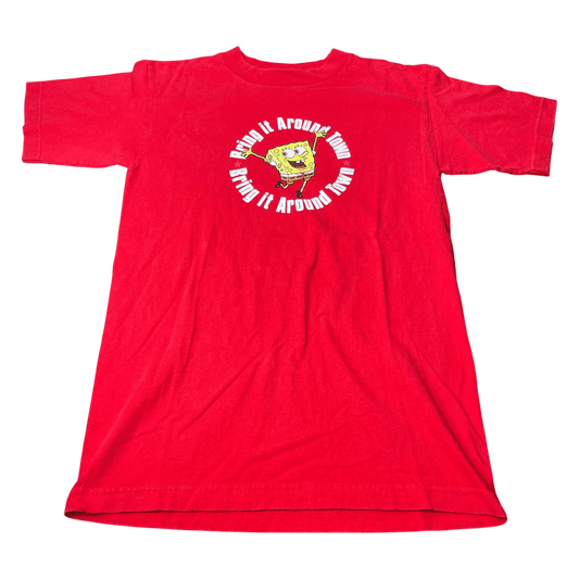 Vintage SpongeBob Sqaurepants "Bring It Around Town" T-Shirt - Used/Worn