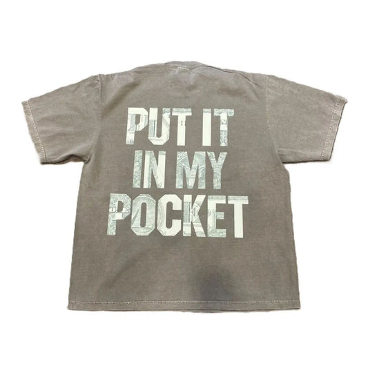 Paperboy PAY Dollar Tee Gray