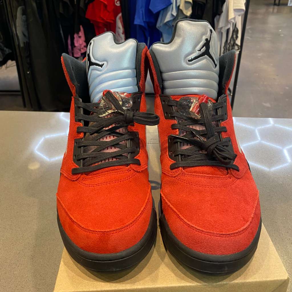 Jordan 5 Retro Raging Bull Red (2021) Size 12 DD0587-600 - Pre-Owned (Replacement Box)