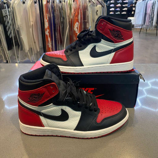 Jordan 1 Retro High Bred Toe Size 9 555088-610 - Pre-Owned