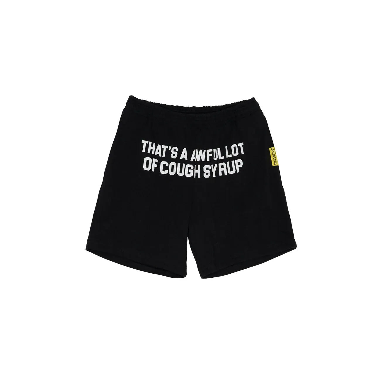 Awful Lot of Cough Syrup Classic Sweatshorts Black