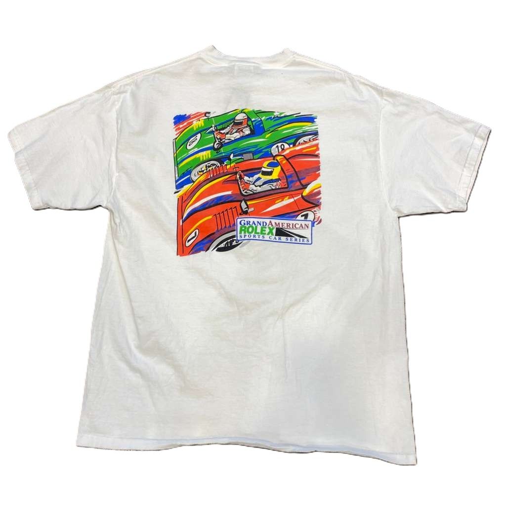 90s Grand American Rolex Sports Car Tee Shirt - Used/Worn